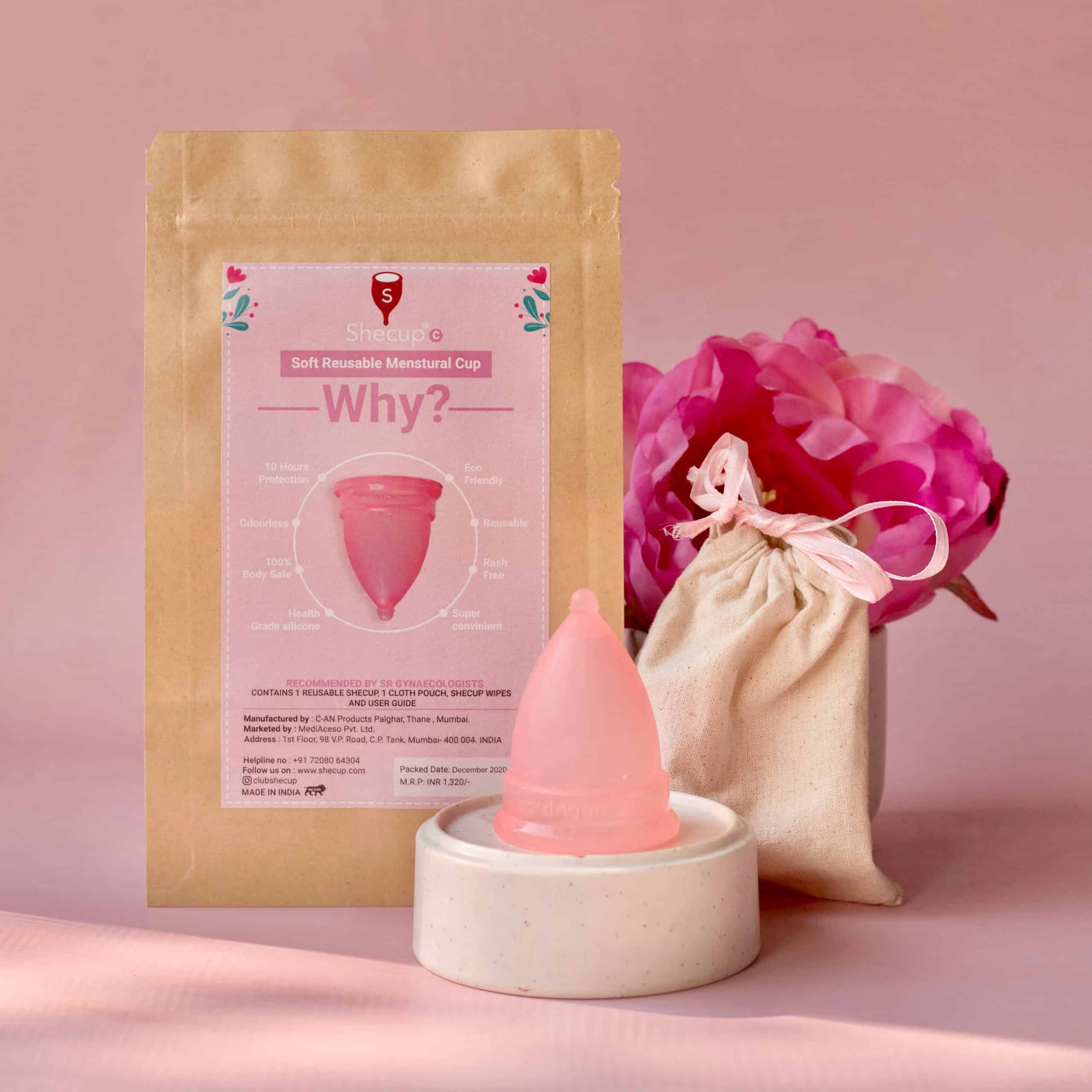 SHECUP International - Say Hello to India's First Menstrual Cup
